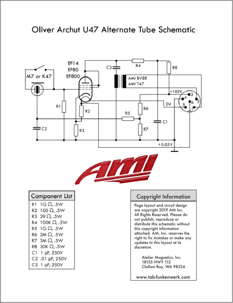 U47 Schematics - Tab-Funkenwerk